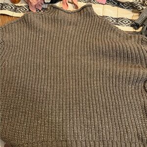 Cozy Brown Knit Sweater